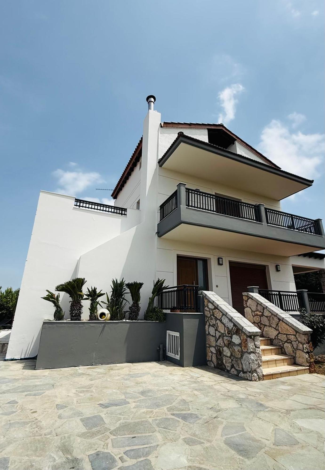 Seaview Villa - Amazing Sea & Mountain View Koskinou  외부 사진